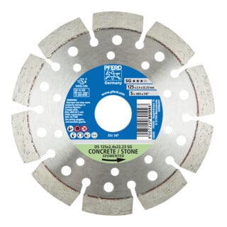 PFERD Diamant-Trennscheibe DS SG