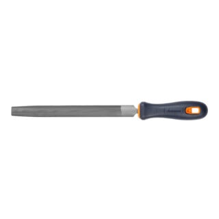 DICK Halfronde vijl met GARANT 2K-handvat Hieb 2, lengte zonder steel: 200 mm