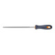 DICK Rondvijl met GARANT 2K-handvat Hieb 2, lengte zonder steel: 200 mm-1