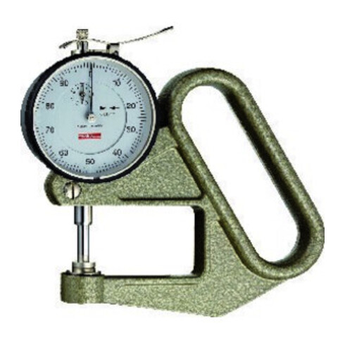 Dickenmessgerät J 50 0-10mm Abl. 0,01mm fl. 10=cmm Käfer