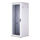 DIGITUS Armoire 42U 205, 3x80x80cm RAL 7035 porte vitrée DN-19 42U-8/8-1