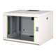 DIGITUS Armoire murale 19" DN-19 07-U RAL7035 porte en verre