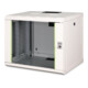 DIGITUS Armoire murale 19" DN-19 09-U avec porte vitrée RAL7035