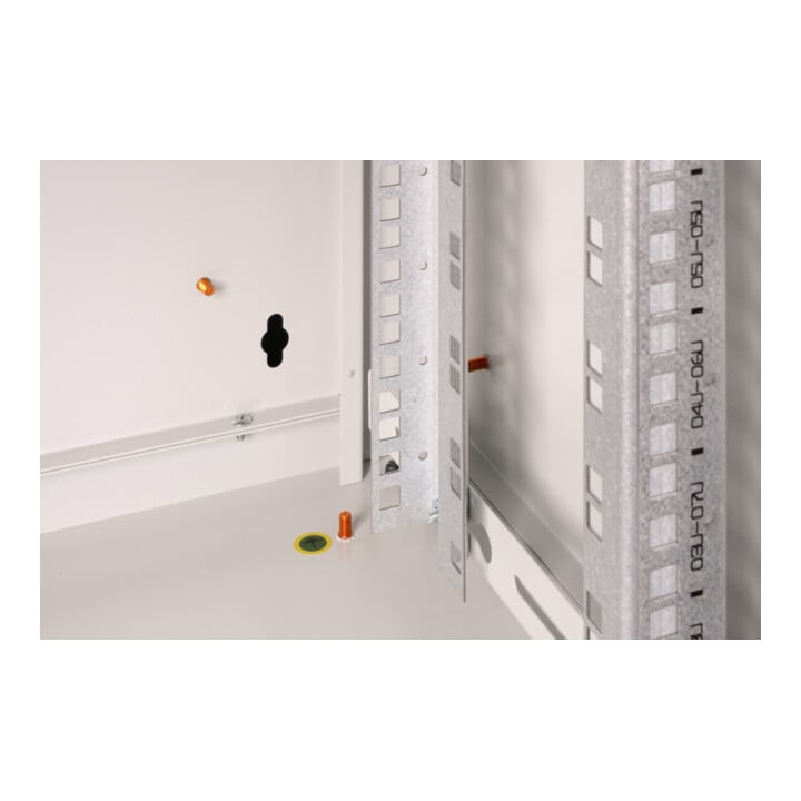DIGITUS Armoire murale 19" DN-19 09-U avec porte vitrée RAL7035