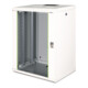 DIGITUS Armoire murale 19" DN-19 16U RAL7035 porte vitrée