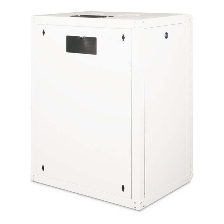 DIGITUS Armoire murale 19" DN-19 16U RAL7035 porte vitrée