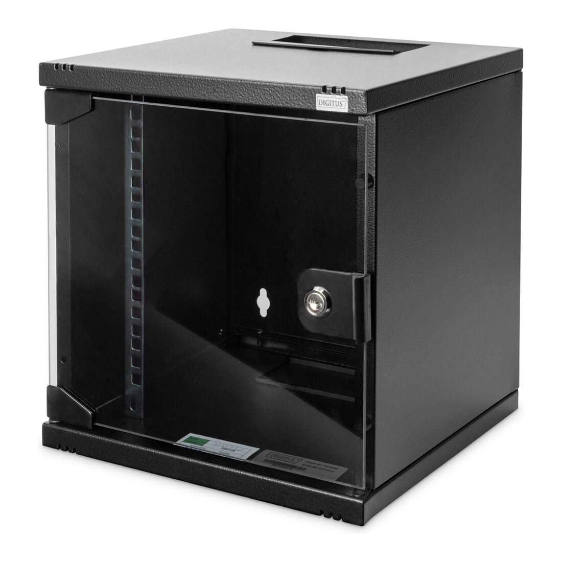 DIGITUS Armoire murale 6U RAL9005 profondeur 300 mm DN-10-06U-B