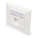 DIGITUS Boîte vide pour module Keystone 80 x 80 mm + centre 50 x 50 mm DN-93811