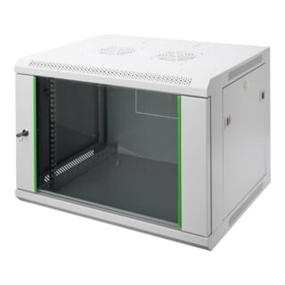 DIGITUS Boîtier mural Soho RAL7035 402x600x450mm DN-19 07-U-EC