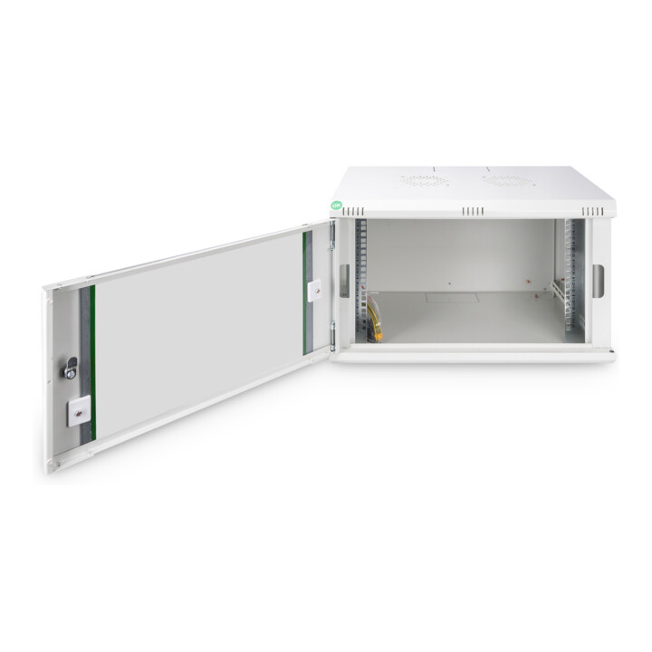 DIGITUS Boîtier mural Soho RAL7035 402x600x450mm DN-19 07-U-EC