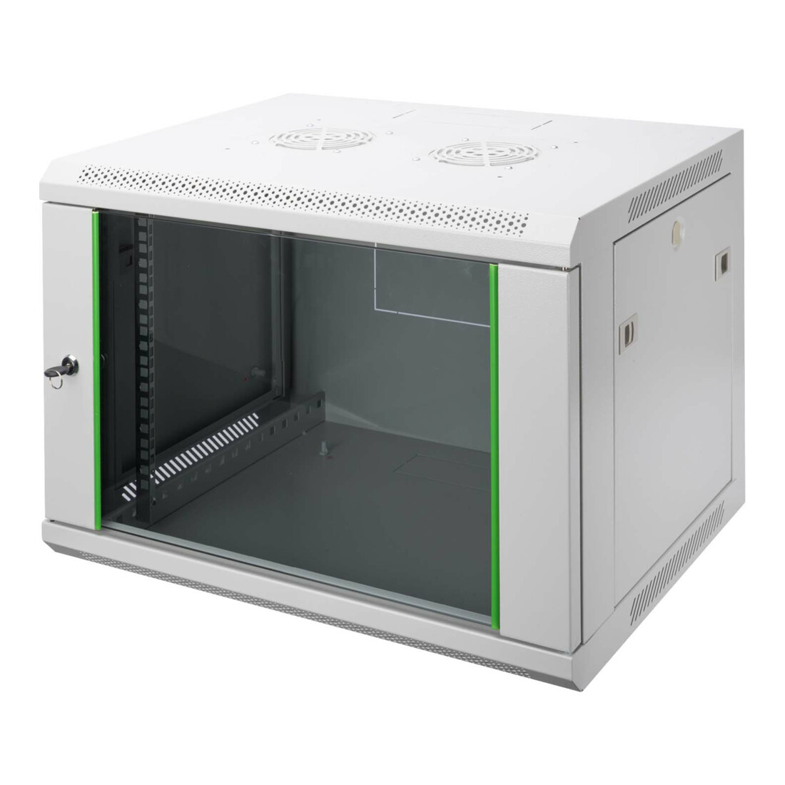 DIGITUS Boîtier mural Soho RAL7035 624x600x450mm DN-19 12-U-EC