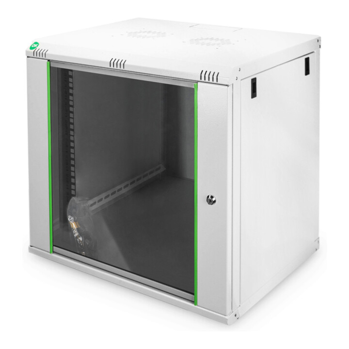 DIGITUS Boîtier mural Soho RAL7035 624x600x450mm DN-19 12-U-EC