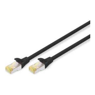 DIGITUS Câble de raccordement CAT 6A S/FTP 2m noir