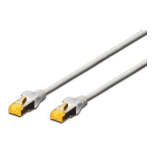 DIGITUS Câble patch Cat6A ISO S/FTP 10m gris LSOH AWG26 DK-1644-A-100