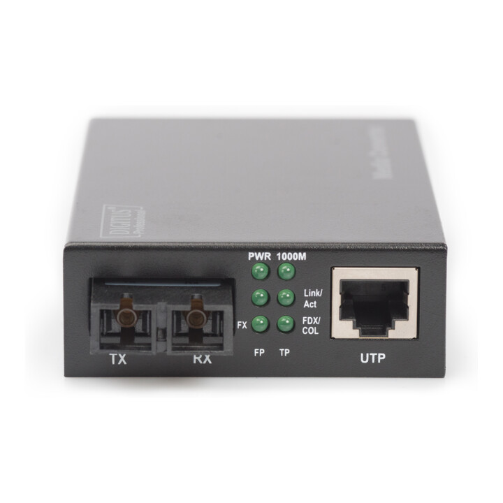 DIGITUS Convertisseur de média Gigabit DN-82120-1 MM RJ45/SC