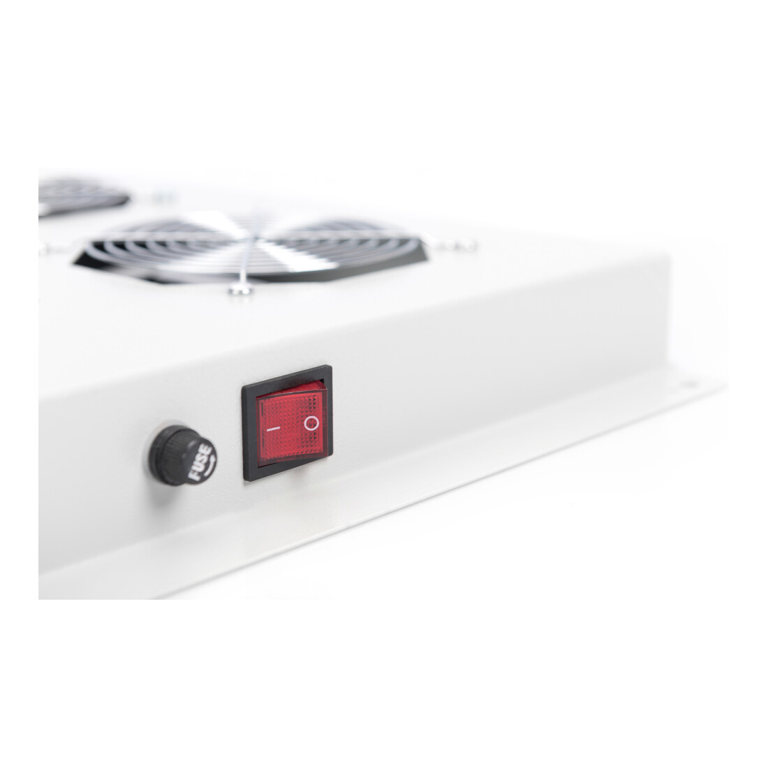 DIGITUS Dachlüftereinheit 4 Lüfter RAL 7035 DN-19 FAN-4-N
