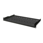 DIGITUS Étagère 19 pouces 1U DN-19 TRAY-1-SW noire-1