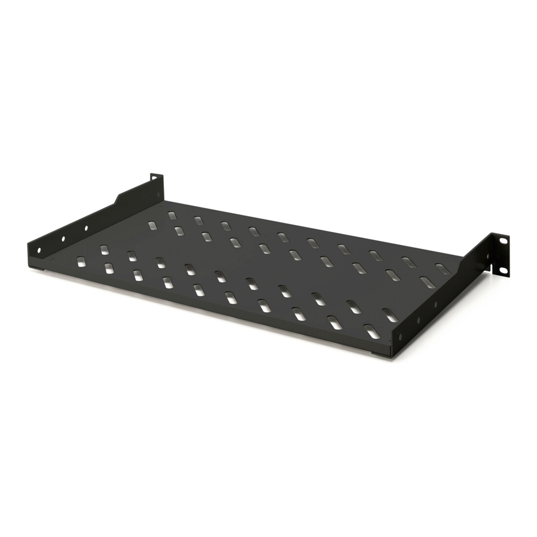 DIGITUS Étagère 19 pouces 1U DN-19 TRAY-1-SW noire