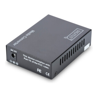 DIGITUS Gigabit Medienkonverter 10/100/1000 SFP-Port DN-82130