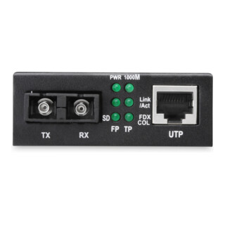 DIGITUS Gigabit Medienkonverter SM RJ45/SC DN-82121-1