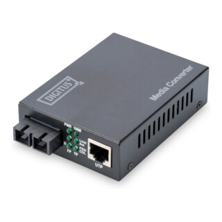 DIGITUS Medienkonverter SM RJ45/SC DN-82021-1
