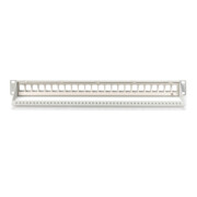 DIGITUS Modular Patch Panel gesch. 24Port,Blank,1HE,gr DN-91410-4