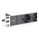 DIGITUS Multiprise 8 prises alu 1U DN-95401