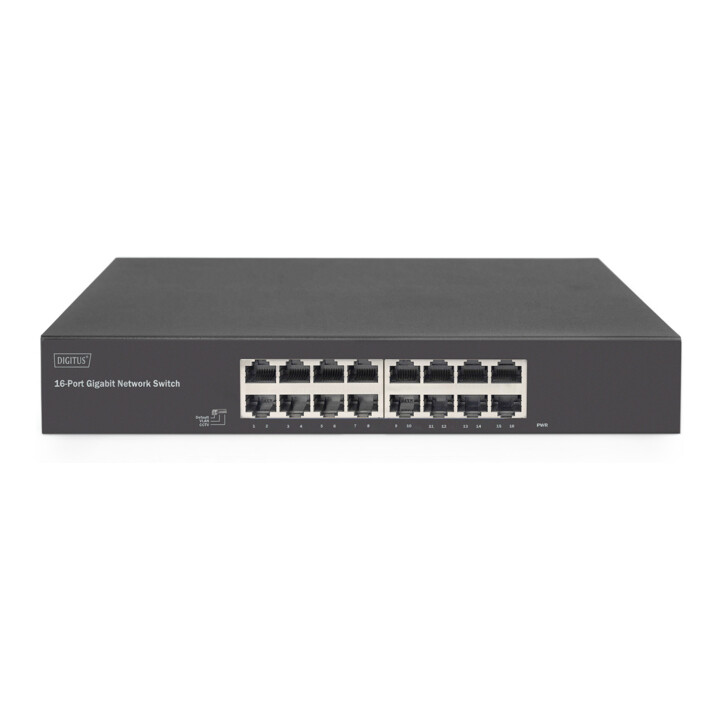 DIGITUS Netzwerk-Switch 16-Port Gigabit DN-80112-2