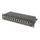 DIGITUS Panel 10" Class E 12-Port LSA 1HE RAL9005 sw DN-91612S