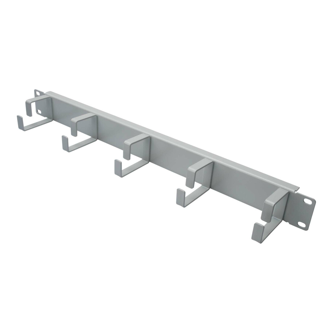 DIGITUS Panneau de brassage 482,6 mm (19") avec 5 câbles 40x60, gris DN-97601