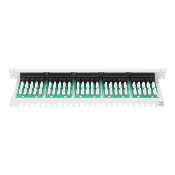 DIGITUS Panneau de brassage ISDN Cat.3 non blindé DN-91350-1
