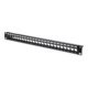 DIGITUS Panneau de brassage modulaire 24 ports vierge 1U noir DN-91411