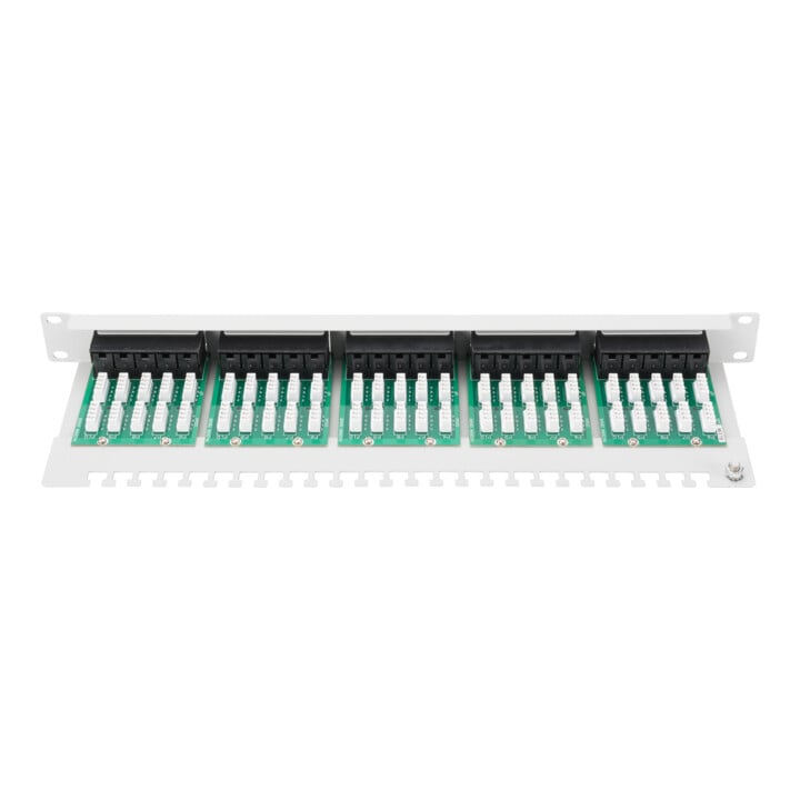DIGITUS Patchpanel ISDN Kat.3 ungeschirmt DN-91350-1