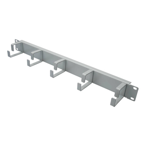 DIGITUS Rangierpanel 482, 6mm(19") m.5Kabelb.40x60, grau DN-97601