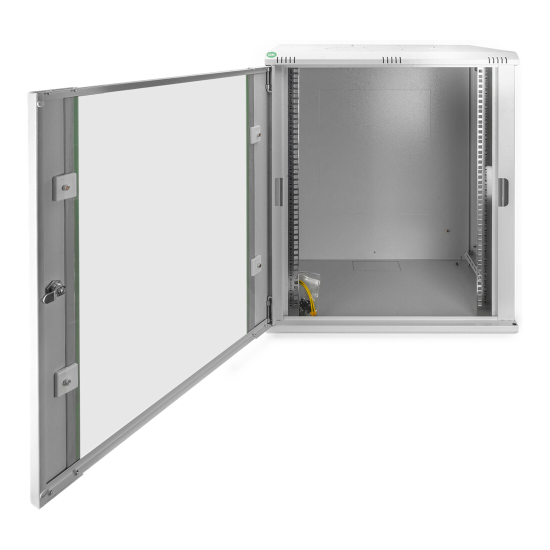 DIGITUS Soho Boîtier mural RAL7035 802×600×450mm DN-19 16-U-EC