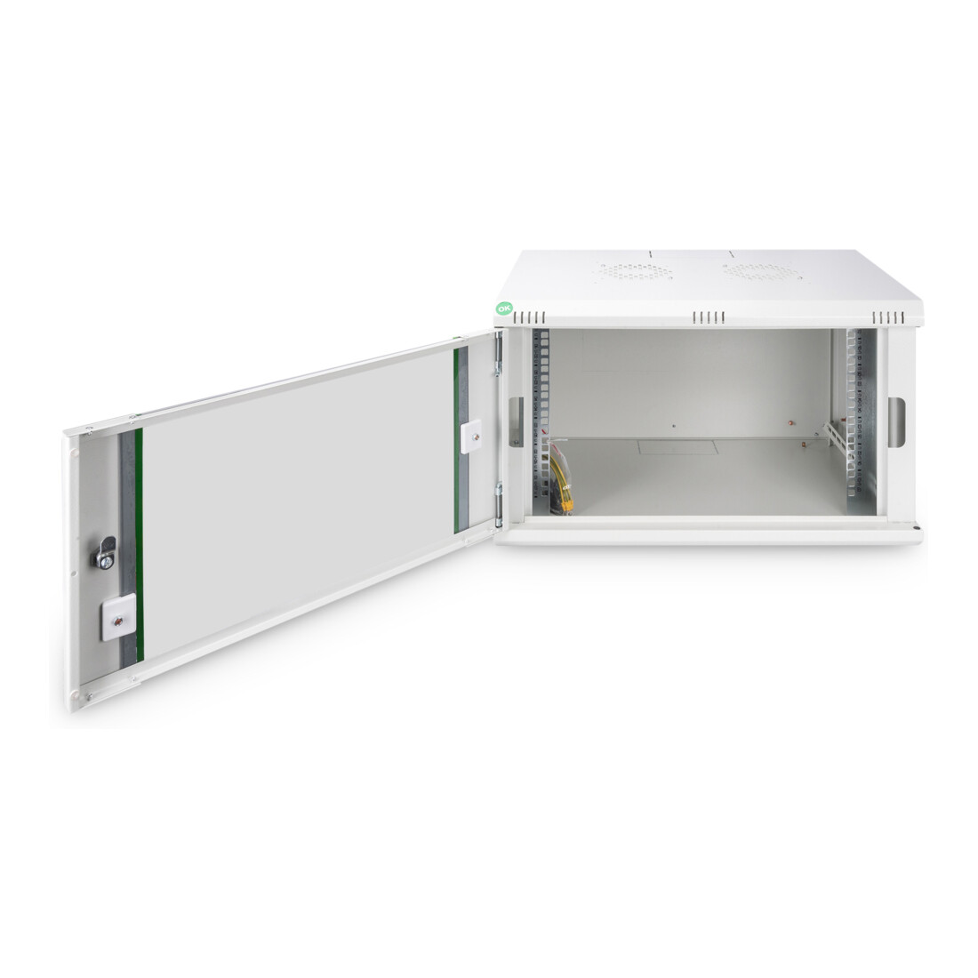 DIGITUS Soho Wandgehäuse RAL7035 402x600x450mm DN-19 07-U-EC