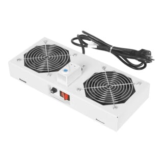 DIGITUS Ventilateur de couvercle 19" avec thermostat DN-19 FAN-2-WM-T