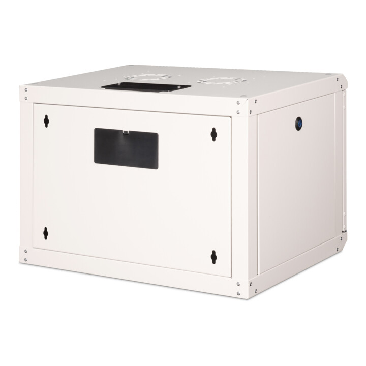 DIGITUS Wandschrank 19" DN-19 07-U RAL7035 Glastür