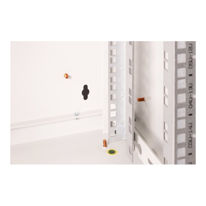 DIGITUS Wandschrank 19" DN-19 16-U RAL7035 Glastür