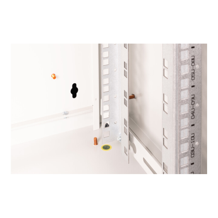 DIGITUS Wandschrank DN-19 12-U 19" Glastür RAL7035