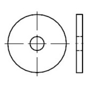 DIN 1052 Disque pour connecteurs bois, version ronde renforcée, ST ÜH 23x80x8 P
