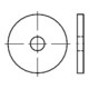 DIN 1052 Scheibe für Holzverbinder, starke runde Ausführung, Edelstahl A2 27x105x8 HP-1