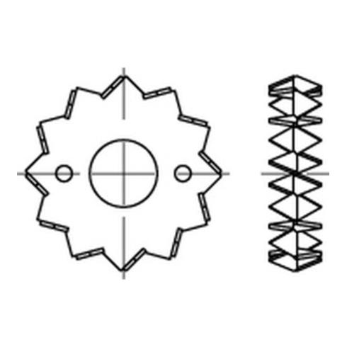 DIN 1052 Blechdorn-Holzverbinder zweiseitig