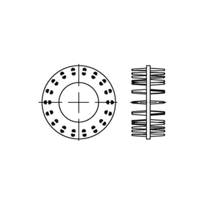 DIN 1052 Holzverbinder GT Typ D, gal Zn, zweiseitig, 50 ÜH gal Zn S