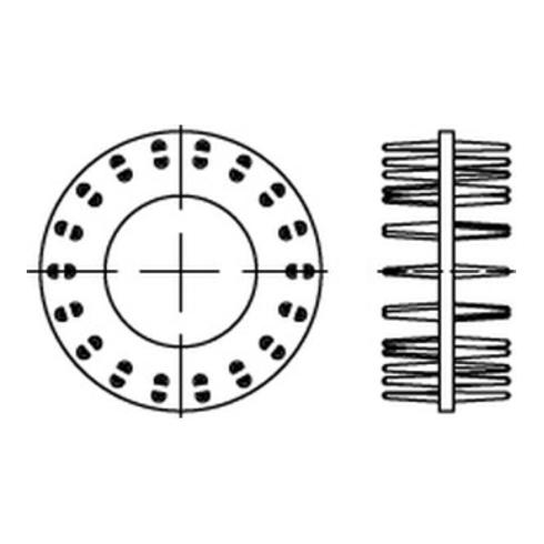 DIN 1052 Blechdorn-Holzverbinder Typ D zweiseitig