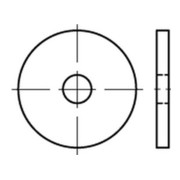DIN 1052 Scheiben für Holzverbinder  A 2, Edelstahl, blank-3