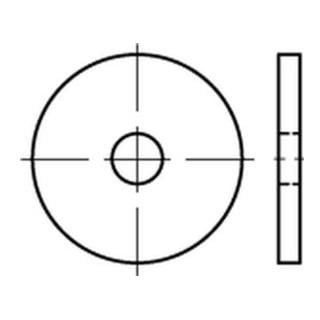 DIN 1052 Scheiben f. Holzverbinder Feuerverzinkt