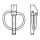 DIN 11023 Klappsplint gal Zn-1