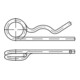 DIN 11024 Federstecker, Edelstahl A4 3,2mm HP-1