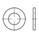 DIN 125-A/ISO 7089 Rondelle plate sans chanfrein, polyamide, naturelle